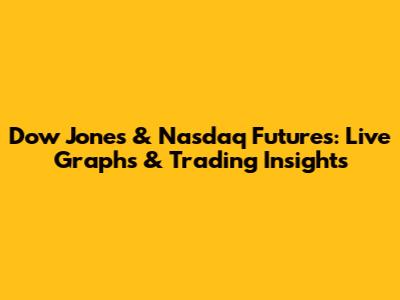 Dow Jones & Nasdaq Futures: Live Graphs & Trading Insights
